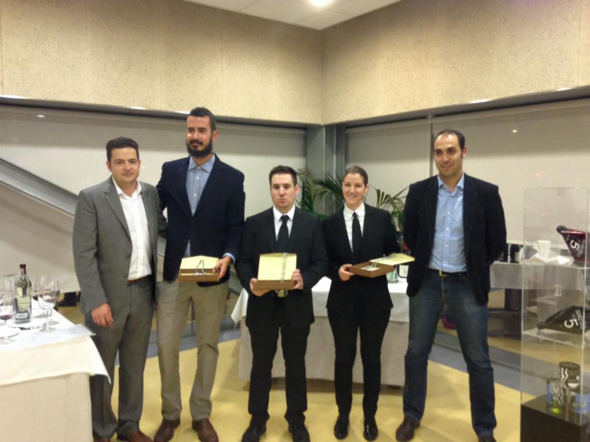 Pedro Alonso Martínez ganador del V Concurso de Sumilleres de la Región de Murcia